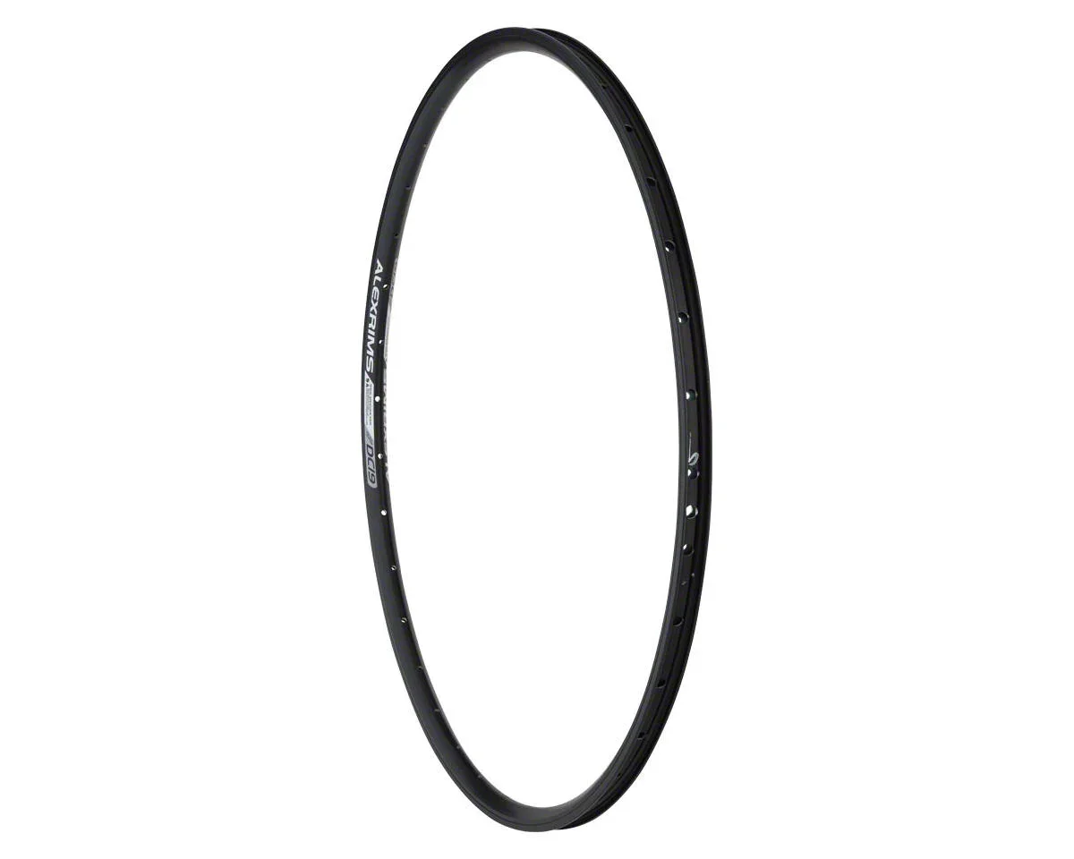 Alexrims DC19 Disc Rim (Black) (700c) (36H) (Presta) (36H) (Schrader) (700c)